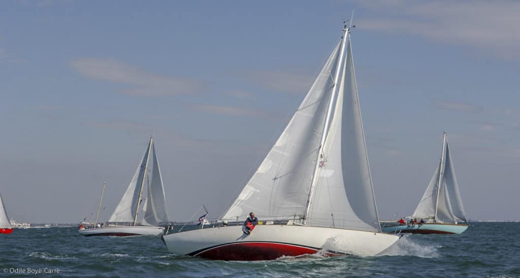 Acteia II au départ de la Coupe des 2 Phares 2006 sloop cotre